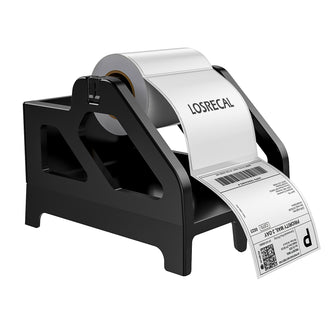 Thermal Label Holder for Rolls and Fan-fold Shipping Labels