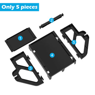  MUNBYN 4x6 Shipping Label Holder Compatible with Fan-fold Labels to Deskto
